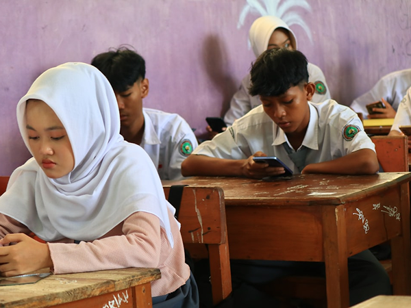 Students in classroom